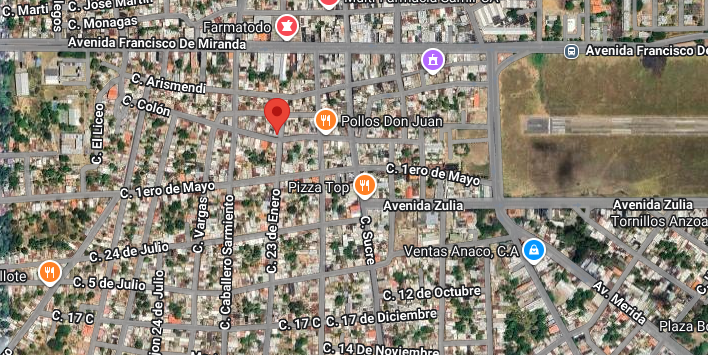 Mapa de ubicación PrestigioCar